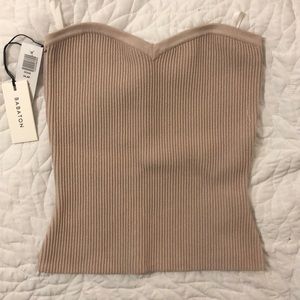 aritzia babaton tube top in camille